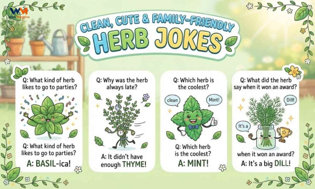 Clean, Cute & Family-Friendly Herb Jokes