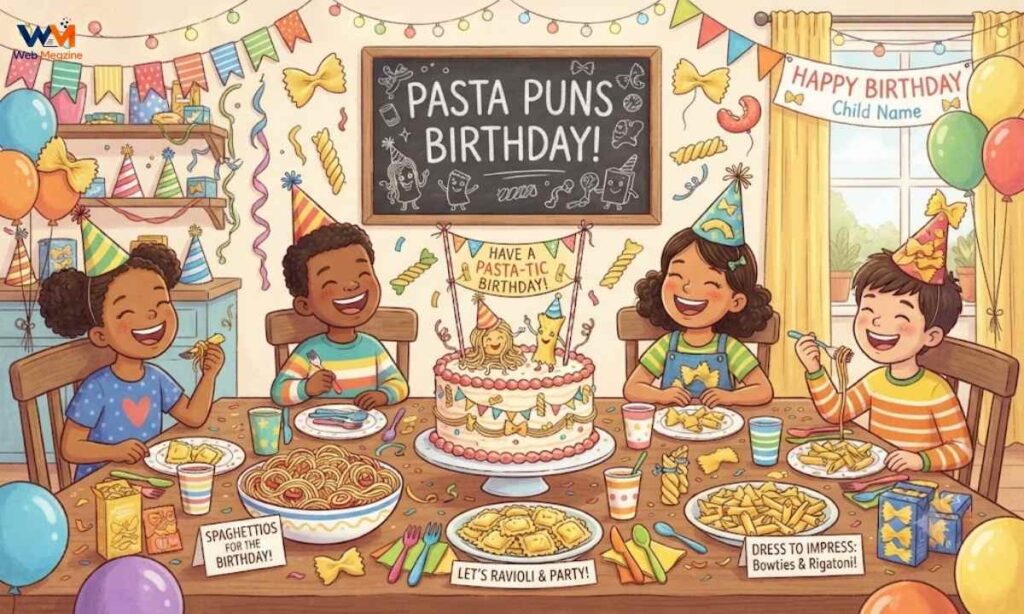 pasta-puns-birthday-for-kids